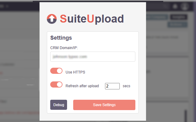 Email automatically imported with full details